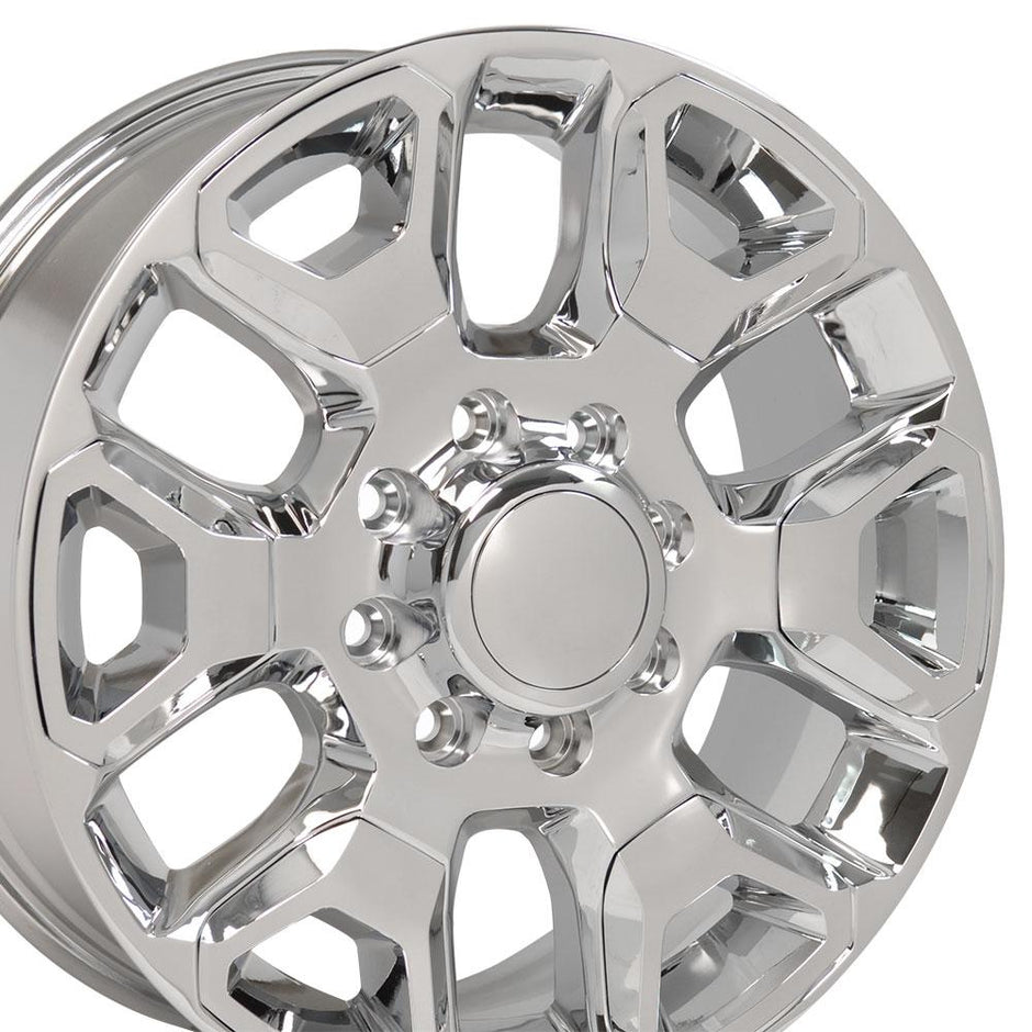 OE Wheels 20" Replica DG66 fits Dodge RAM 25003500 20x8 Chrome - DG66-20080-8165-54C-ic