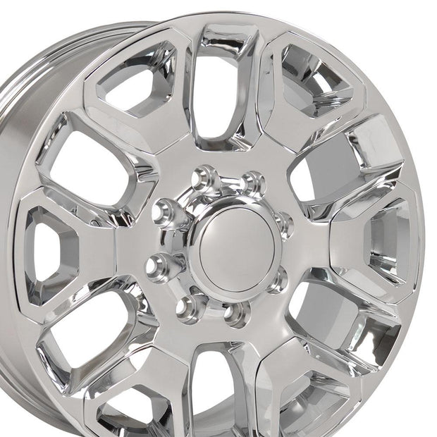 OE Wheels 20" Replica DG66 fits Dodge RAM 25003500 20x8 Chrome - DG66-20080-8165-54C-ic