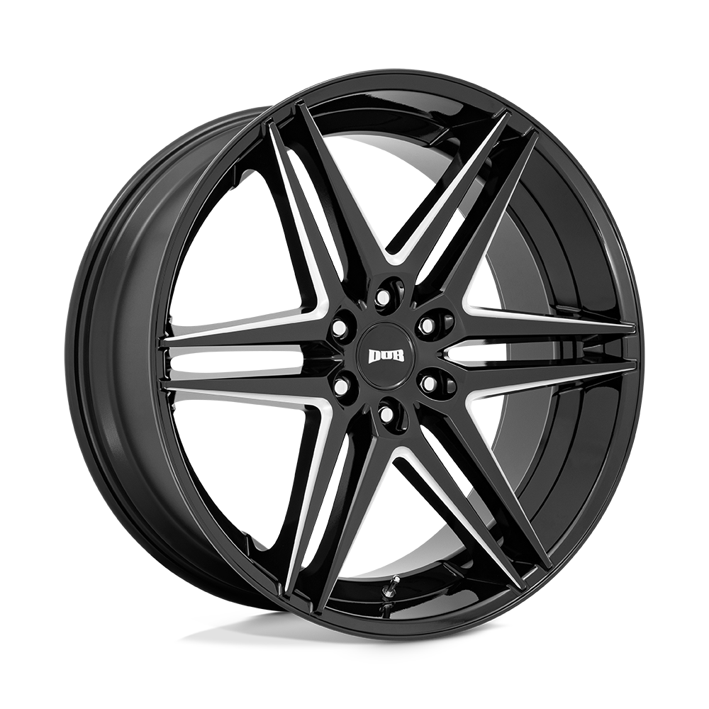 DUB 1PC S267 Dirty Dog 24x10 6x139.7 G-BLK MILL - S267240084+25