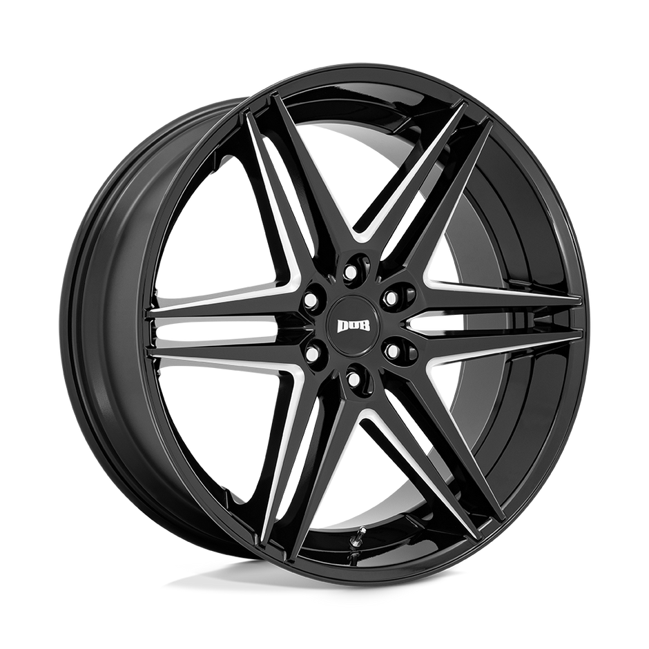 DUB 1PC S267 Dirty Dog 24x10 6x139.7 G-BLK MILL - S267240084+25