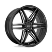 DUB 1PC S267 Dirty Dog 24x10 6x135 G-BLK MILL - S267240089+30
