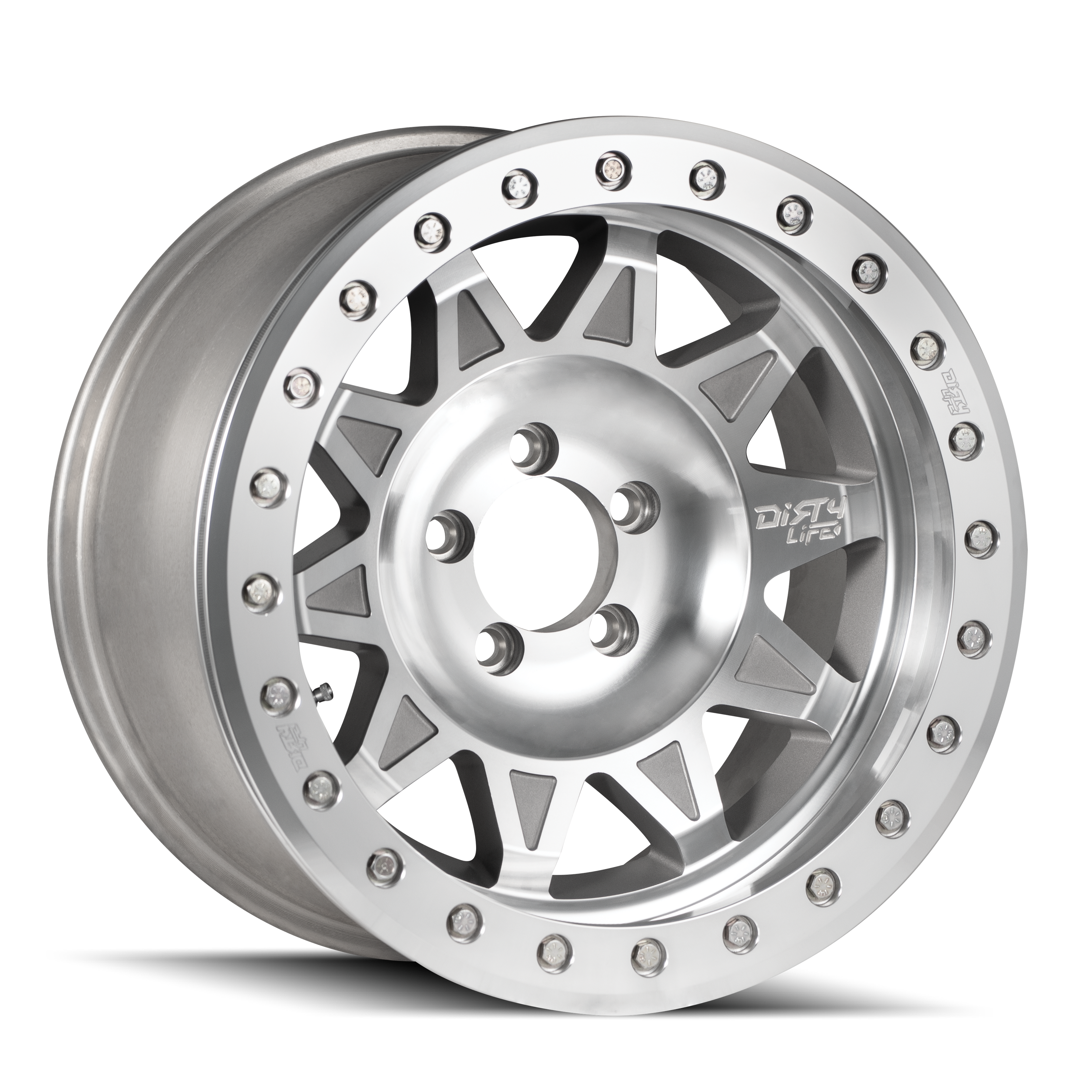DIRTY LIFE ROADKILL RACE 9302 MACHINED BEADLOCK 17X9 8-165.1 -14MM 130.8MM BEADLOCK WHEELS ARE NOT DOT APPROVED