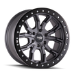DIRTY LIFE DT-1 9303 MATTE GUNMETAL W/SIMULATED RING 17X9 6-139.7� -12MM 106MM