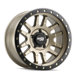 DIRTY LIFE CANYON PRO 9309 SATIN GOLD/BLACK LIP 17X9 5-127 -12MM 71.5MM