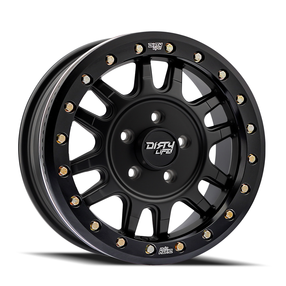 DL CANYON PRO SXS 9309R MATTE BLACK 15X7 5-114.3 38MM 77MM