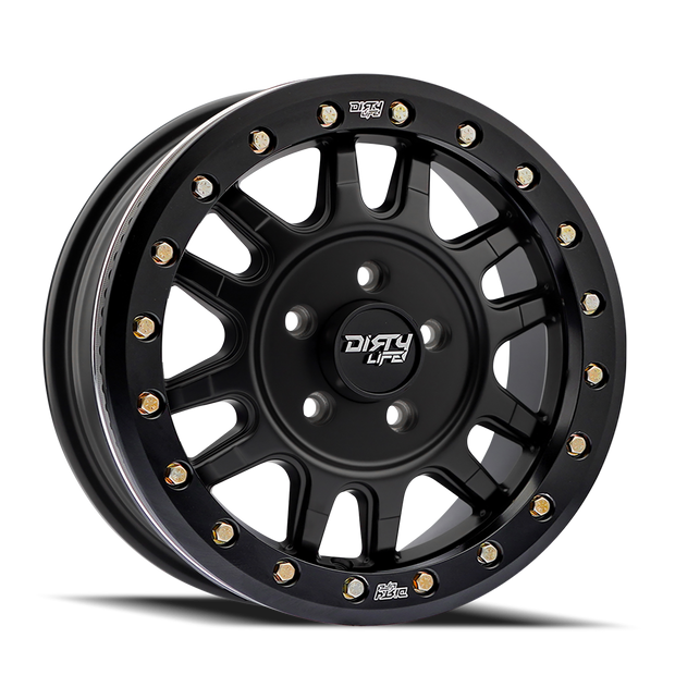 Dirty Life Canyon Pro SXS 9309R Matte Black 15x7 4-137 13mm 106.25mm - 9309R-57102MB