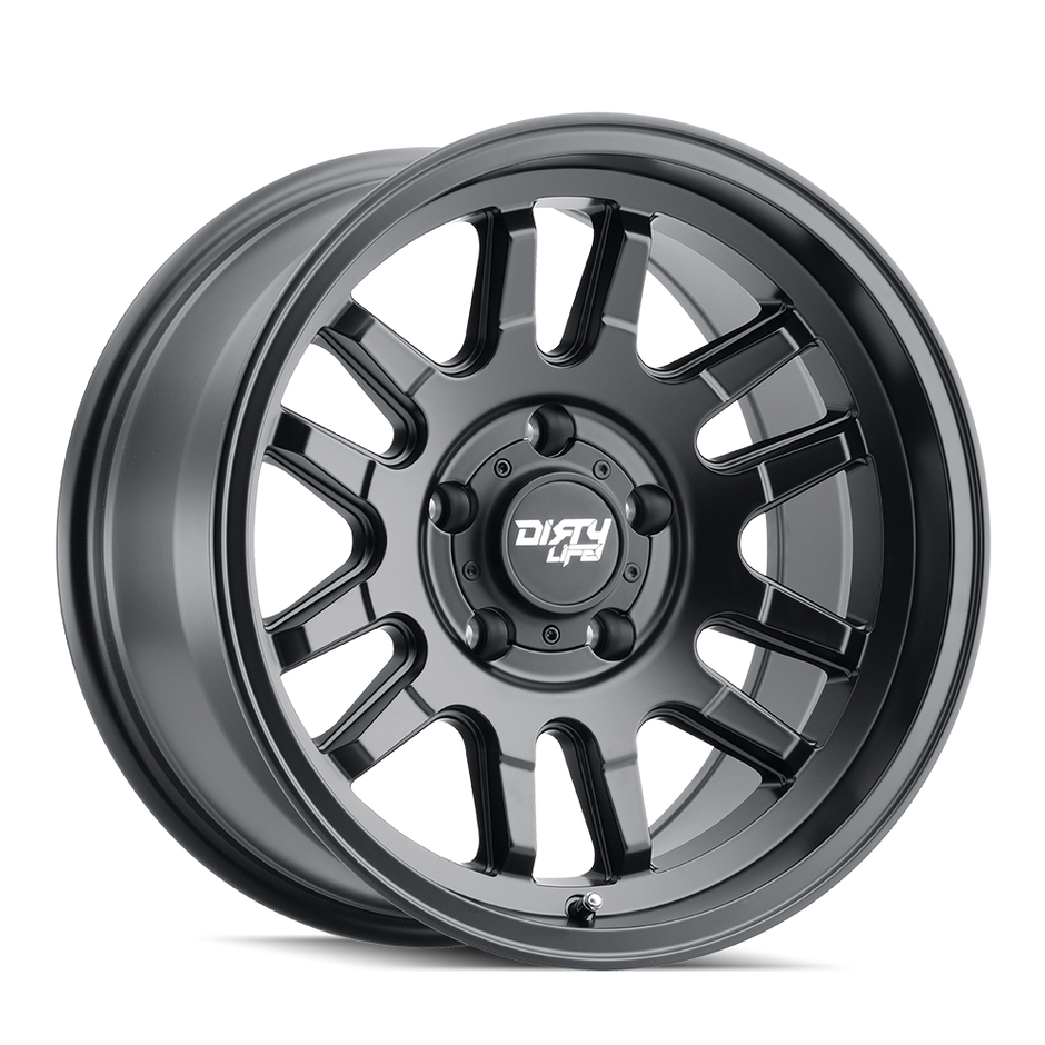 DIRTY LIFE CANYON 9310 MATTE BLACK 17X9 6-139.7 0MM 106MM