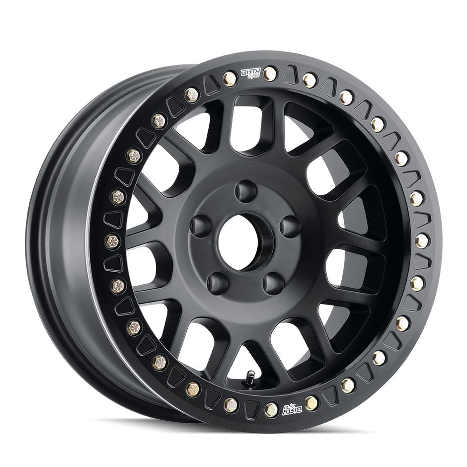 DIRTY LIFE MESA RACE 9312 MATTE BLACK 17X9 8-165.1 -12MM 130.8MM