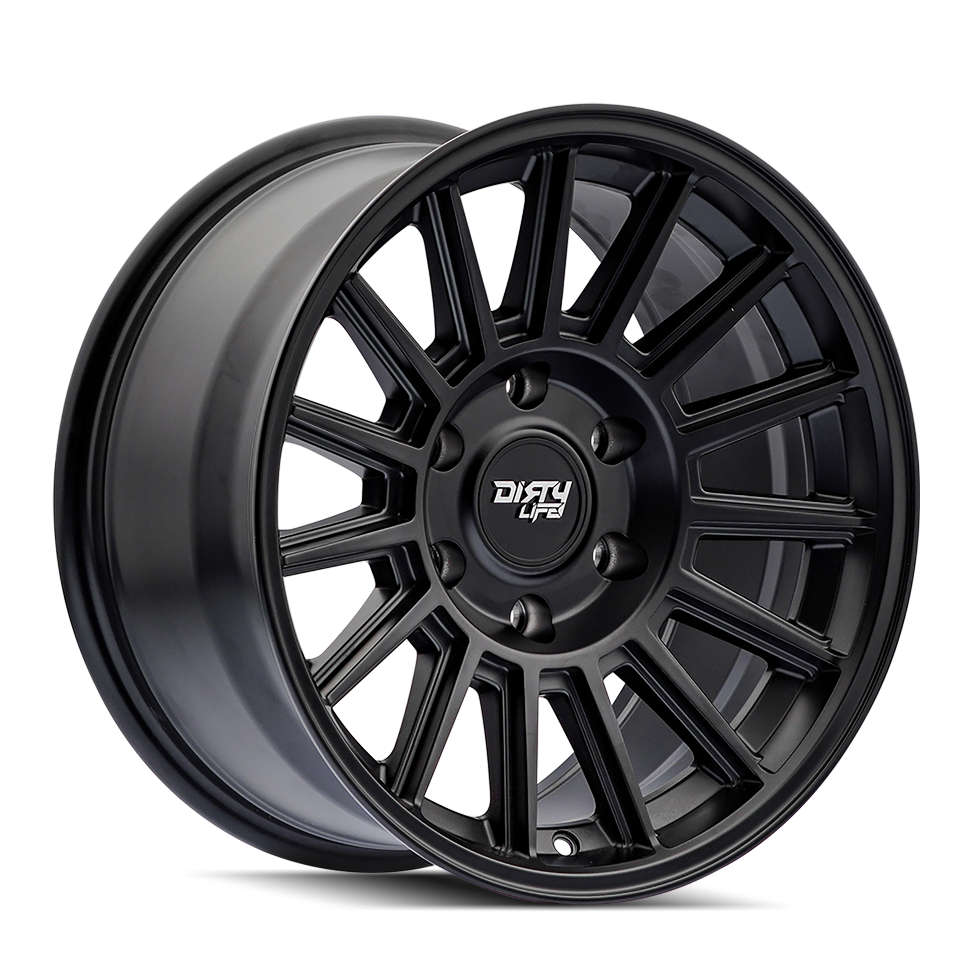 DL JOURNEY 9316 MATTE BLACK 17X8.5 6-135 0MM 87.1MM
