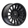 DL JOURNEY 9316 MATTE BLACK 17X8.5 6-135 0MM 87.1MM