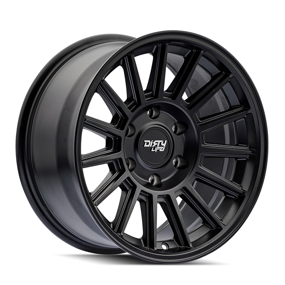 DL JOURNEY 9316 MATTE BLACK 17X8.5 6-139.7 0MM 106MM