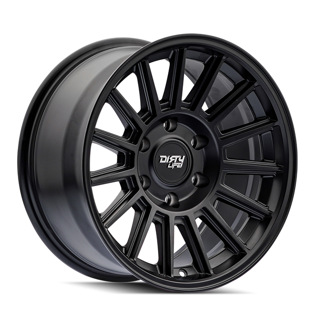 Dirty Life Journey 9316 Satin Black 17x8.5 6-135 0mm 87.1mm - 9316-7836MB