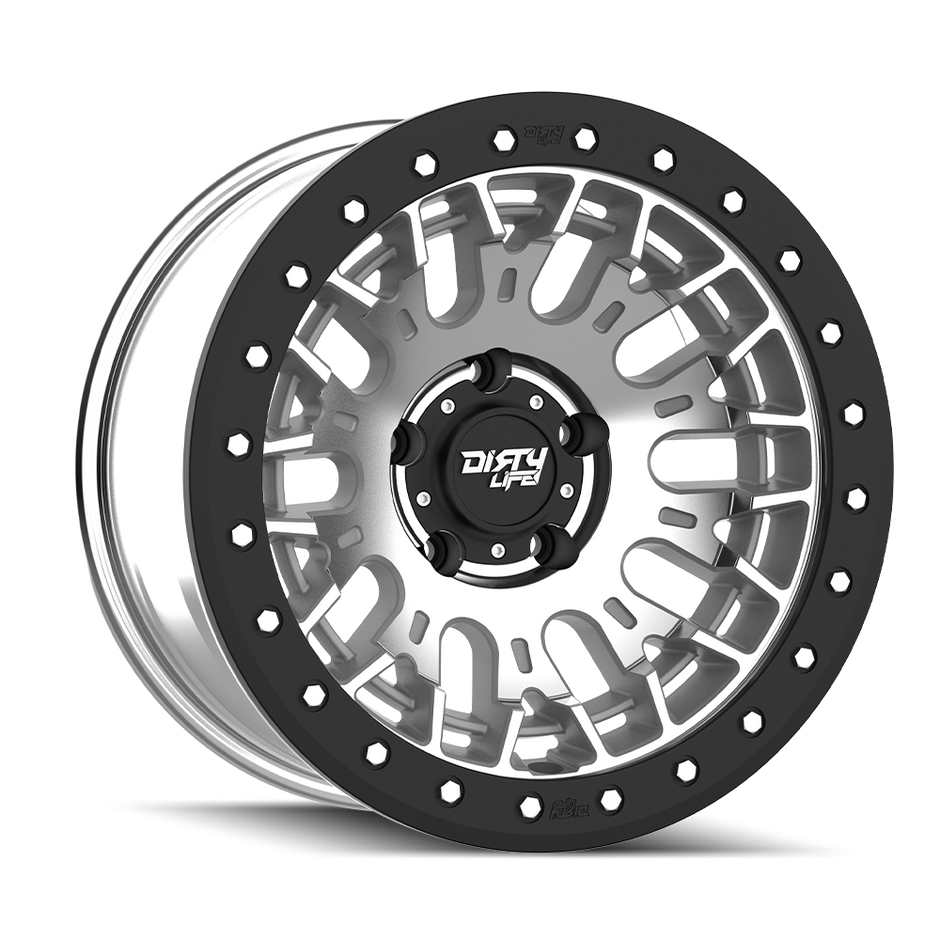 Dirty Life Dt-3 9317 Machined 17x9 5-127 -12mm 78.1mm - 9317-7973M