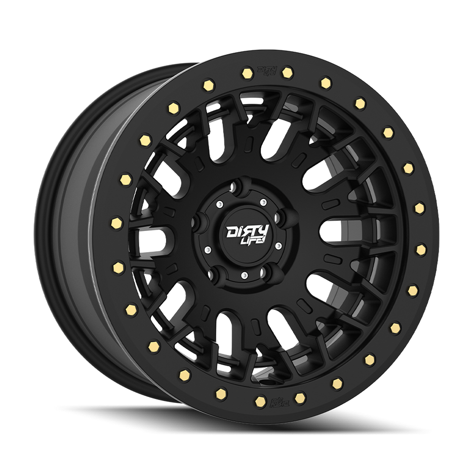 DL DT-3 9317 SATIN BLACK 17X9 5-127 -12MM 78.1MM