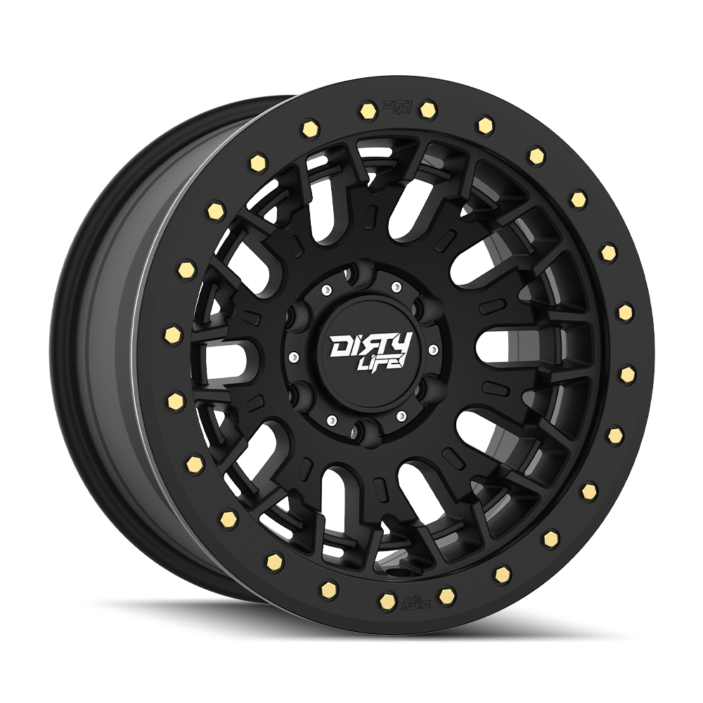 DL DT-3 9317 SATIN BLACK 17X9 6-139.7 -12MM 106MM