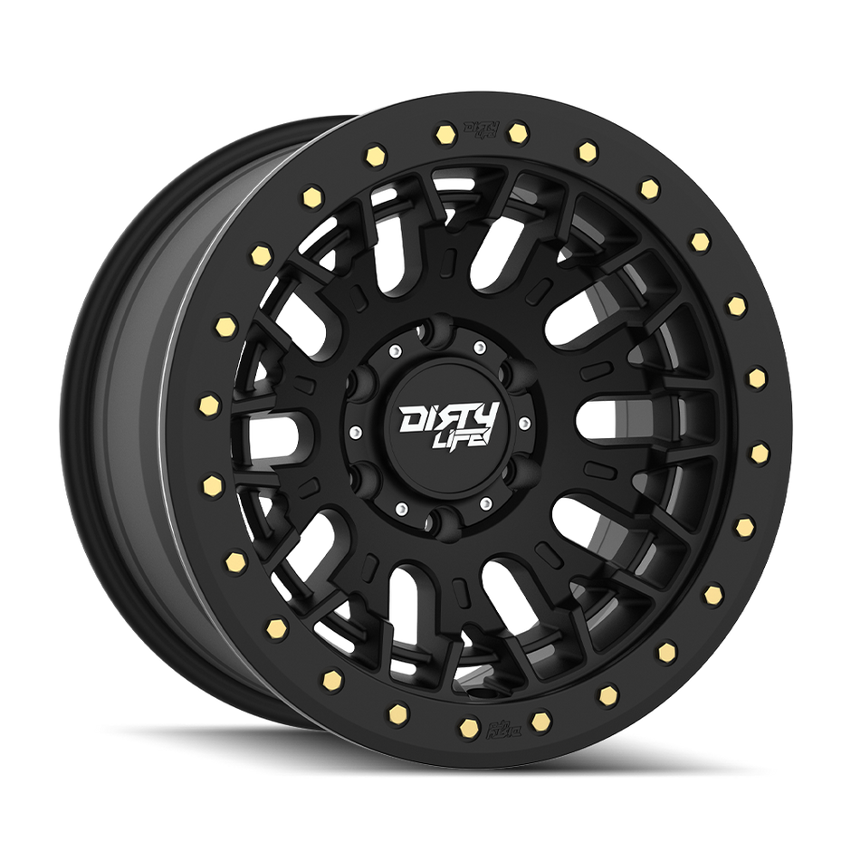 DL DT-3 9317 SATIN BLACK 17X9 6-139.7 -12MM 106MM