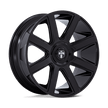 DUB 1PC DC273 Pull 24x9 5x115/5x120 G-BLK - DC273BX24902015