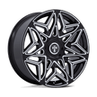 DUB 1PC DC274 Anomaly 24x9 5x115/5x120 G-BLK-MILL - DC274BE24902015
