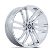 DUB 1PC DC275 Blaze 26x10 6x135 CHROME - DC275PX26106330
