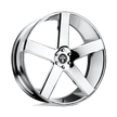 DUB 1PC S115 Baller 24x10 5x127 CHR-PLATED - S115240073+19