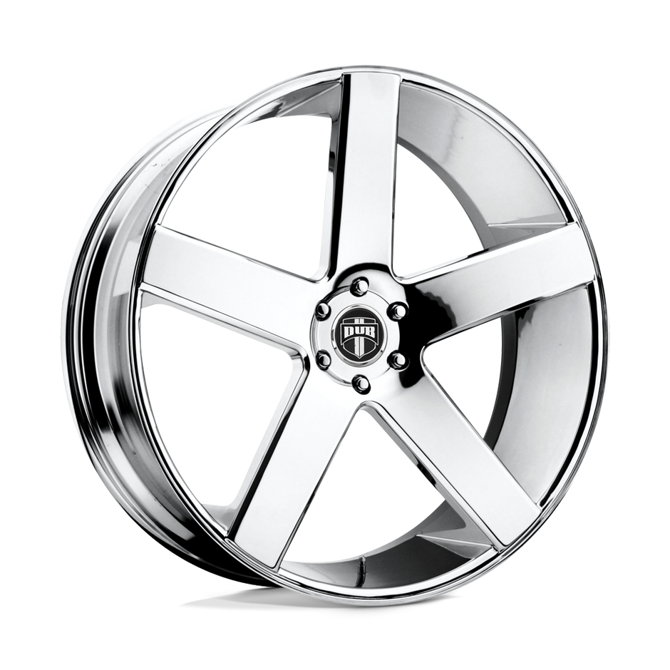 DUB 1PC S115 Baller 22x9.5 5x127 CHR-PLATED - S115229573+11
