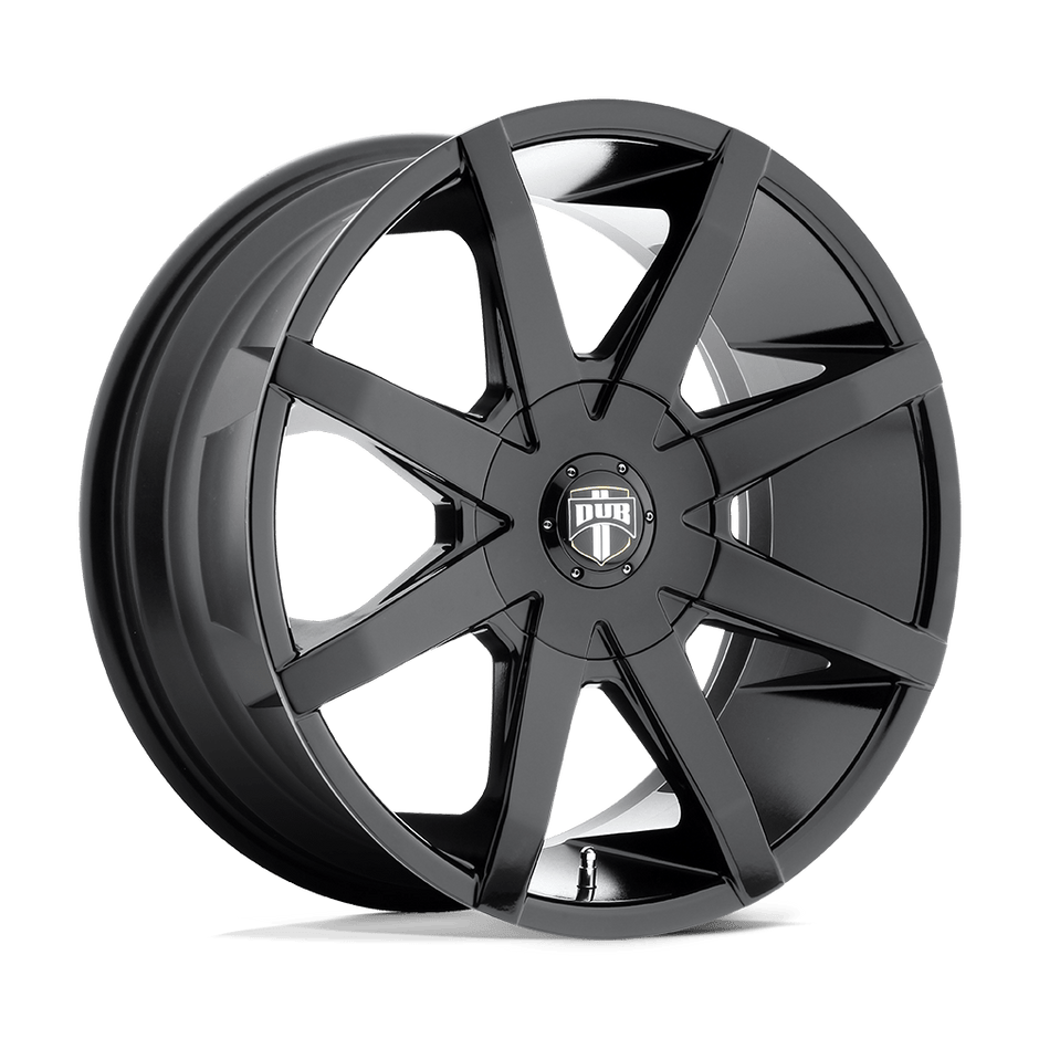 DUB 1PC S110 Push 20x8.5 5x108/5x114.3 GL-BLK - S110208502+45