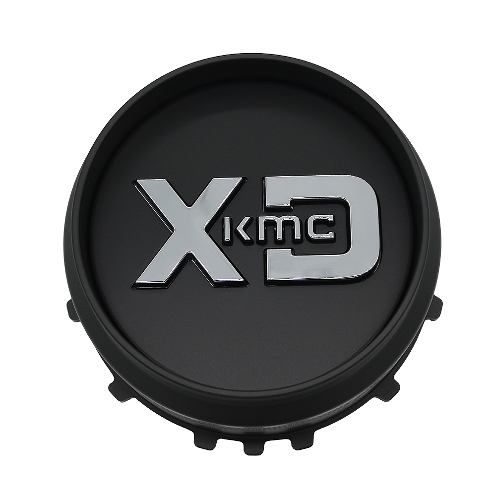 XDS FORGED 6X135 ALUM CTR PC S-BLK LOGO2 - F-XDAL140CP1-2-SB