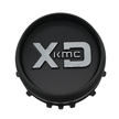 XDS FORGED 6X135 ALUM CTR PC S-BLK LOGO2 - F-XDAL140CP1-2-SB