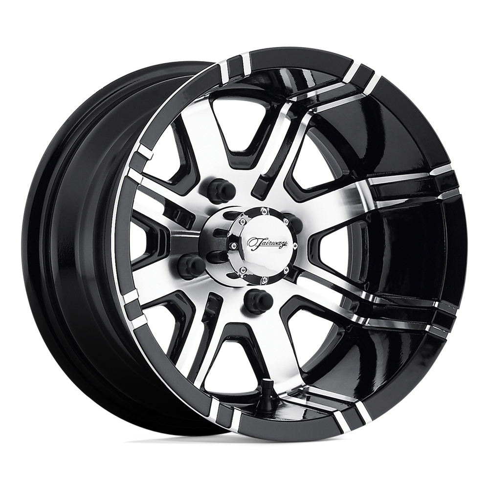Fairway Alloys FA119 Aggressor UTV 12x7 4x101.6 MACH G-BLK - FA-119-M