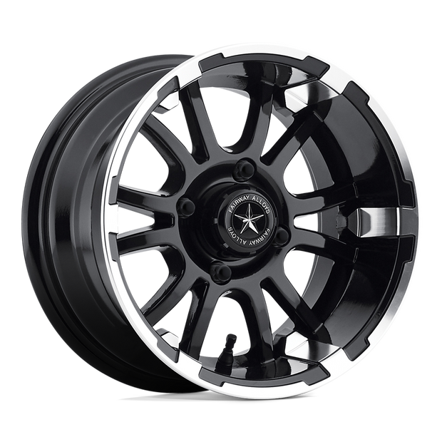 Fairway Alloys FA134 Sixer UTV 14x6.5 4x101.6 MACH M-BLK - FA-134-M