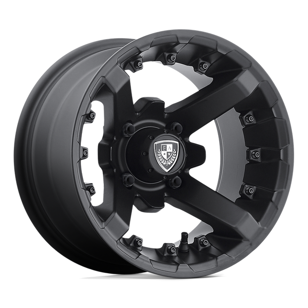 Fairway Alloys FA138 Battle UTV 12x7 4x101.6 M-BLK - FA-138-M
