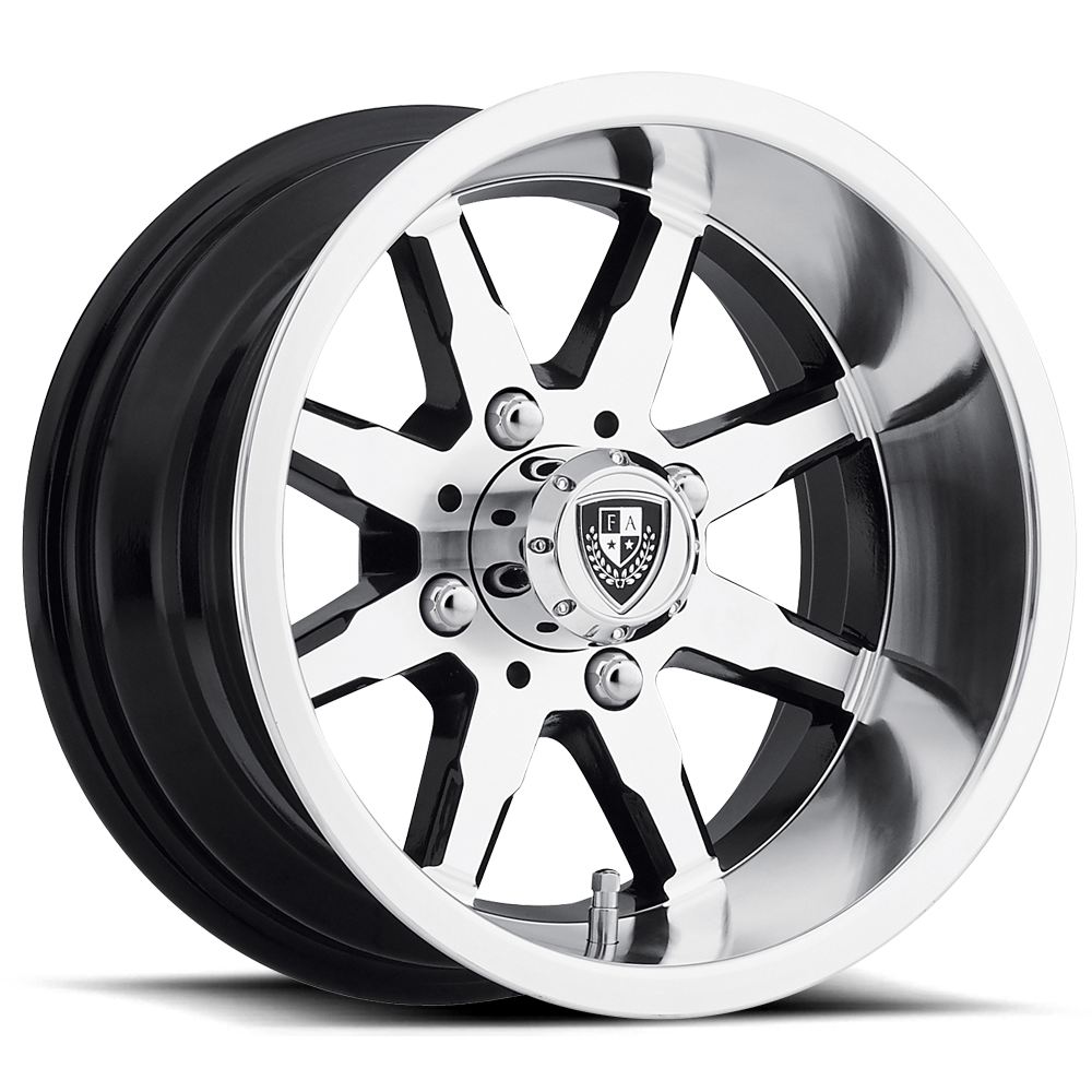 Fairway Alloys FA142 Shift UTV 12x6 4x101.6 MACH G-BLK - FA-142-M