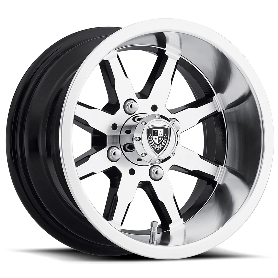 Fairway Alloys FA142 Shift UTV 12x6 4x101.6 MACH G-BLK - FA-142-M