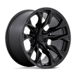 Fuel 1PC D804 Flame 20x10 5x139.7 BLK-OUT - D8042000B447