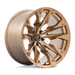 Fuel 1PC D805 Flame 22x12 5x127 PLT-BRZ - D80522207547