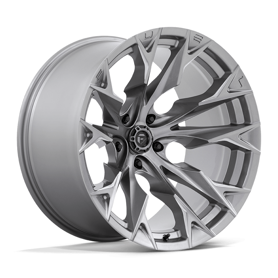 Fuel 1PC D806 Flame 22x12 5x127 PLTNM - D80622207547