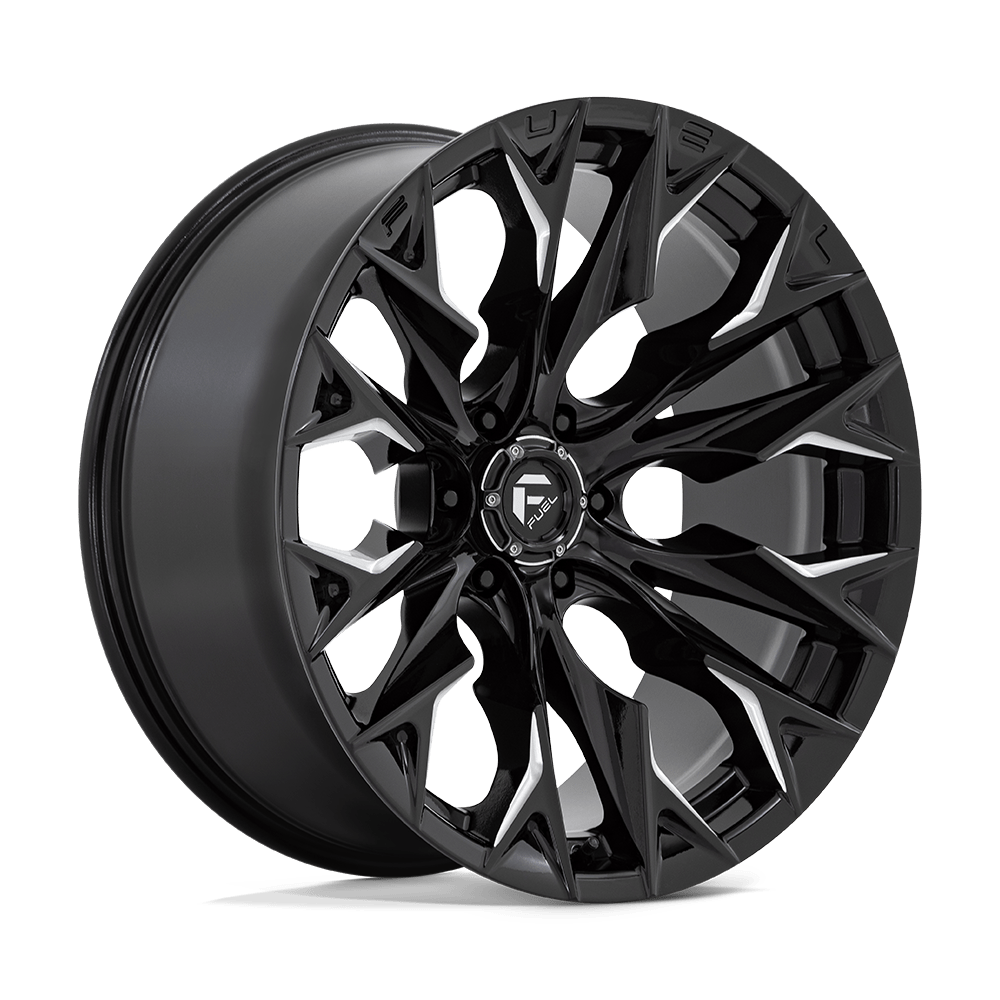 Fuel 1PC D803 Flame 22x10 6x135 G-BLK-MILL - D80322008947