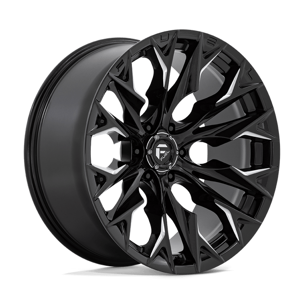 Fuel 1PC D803 Flame 22x10 6x135 G-BLK-MILL - D80322008947