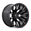 Fuel 1PC D803 Flame 22x12 6x139.7 G-BLK-MILL - D80322208447