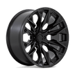 Fuel 1PC D804 Flame 22x10 6x139.7 BLK-OUT - D80422008447