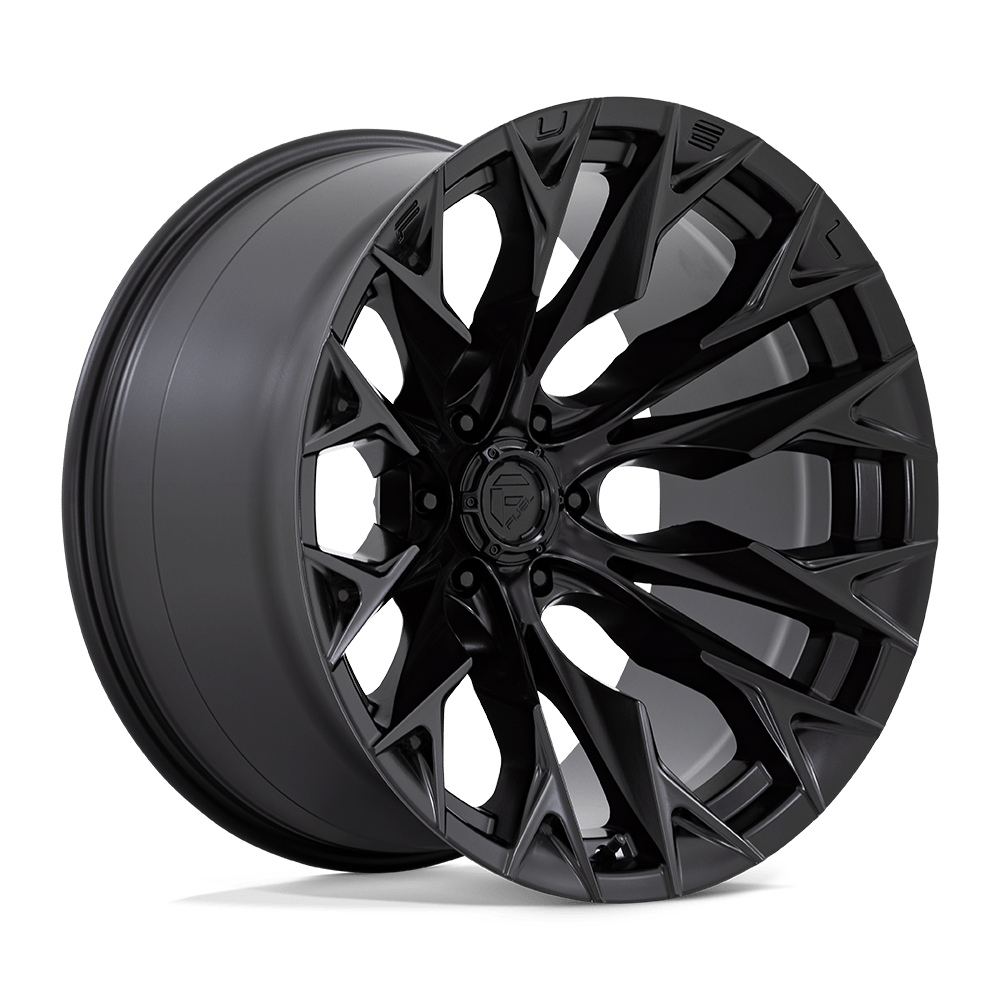 Fuel 1PC D804 Flame 22x12 6x139.7 BLK-OUT - D80422208447