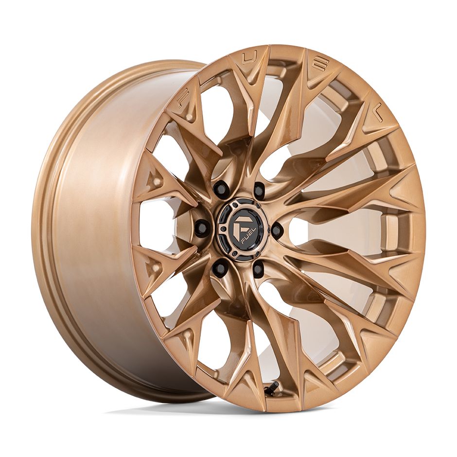 Fuel 1PC D805 Flame 24x12 5x127 PLT-BRZ - D80524207547