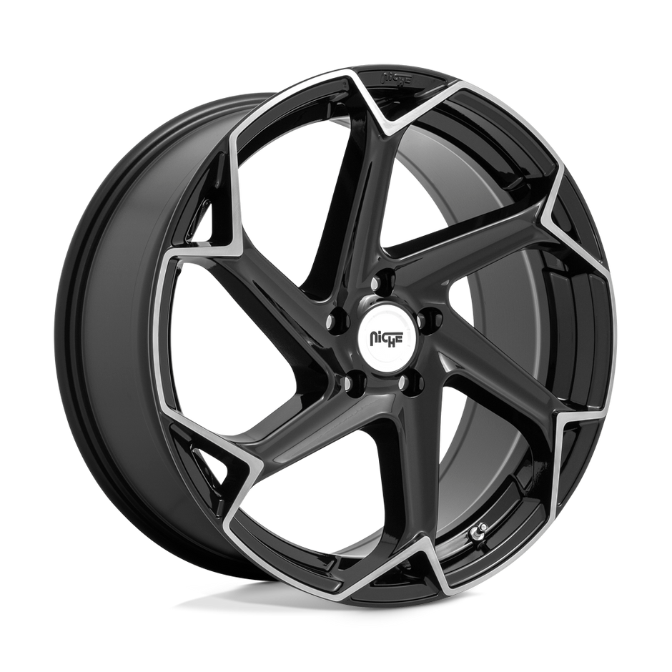 Niche 1PC M255 Flash 20x10.5 5x115 GL-BLK-BRSHD - M255200590+20
