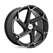 Niche 1PC M255 Flash 20x10.5 5x115 GL-BLK-BRSHD - M255200590+20