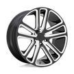 DUB 1PC S255 Flex 22x9.5 6x139.7 GL-BLK-MIL - S255229584+25