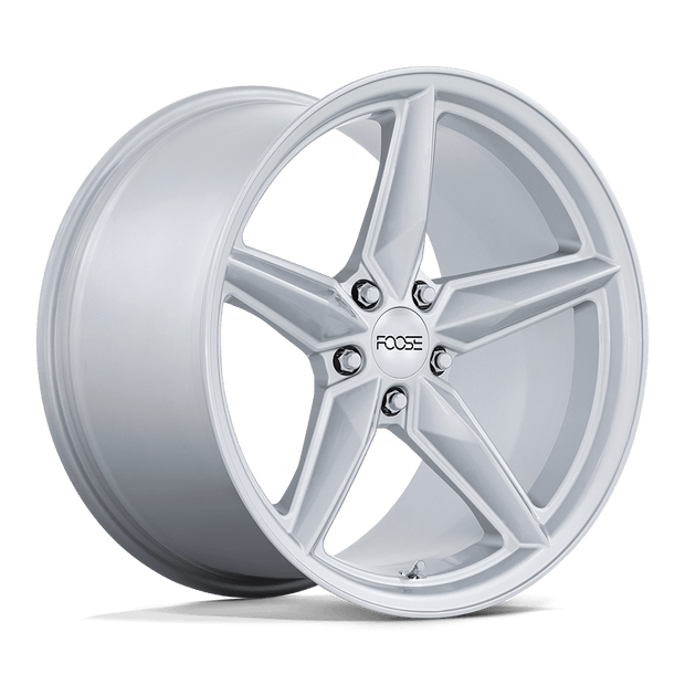 Foose 1PC F174 CF8 20x11 5x114.3 G-SLVR - F174201166+50