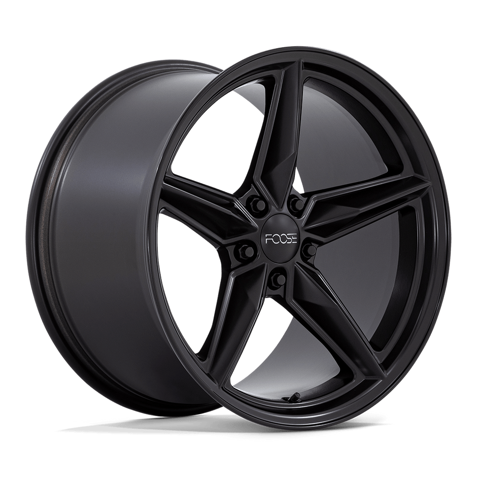 Foose 1PC F175 CF8 19x11 5x114.3 M-BLK - F175191166+50
