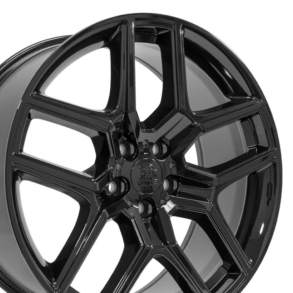 OE Wheels 20" Replica FR73 fits Ford Explorer 20x9 Gloss Black - FR73-20090-5450-44B
