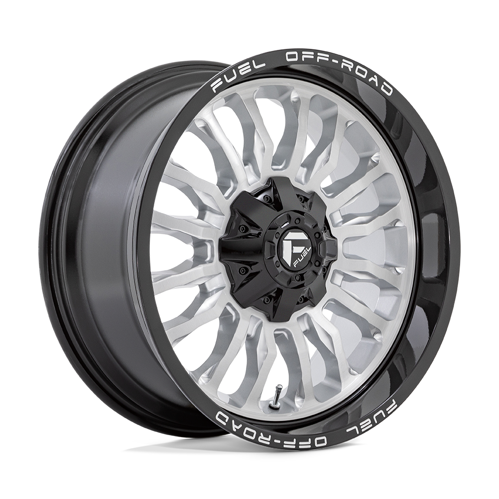 Fuel 1PC D798 Arc 20x9 5x127/5x135 SLVR-BRSH BLK-LP - D79820900550
