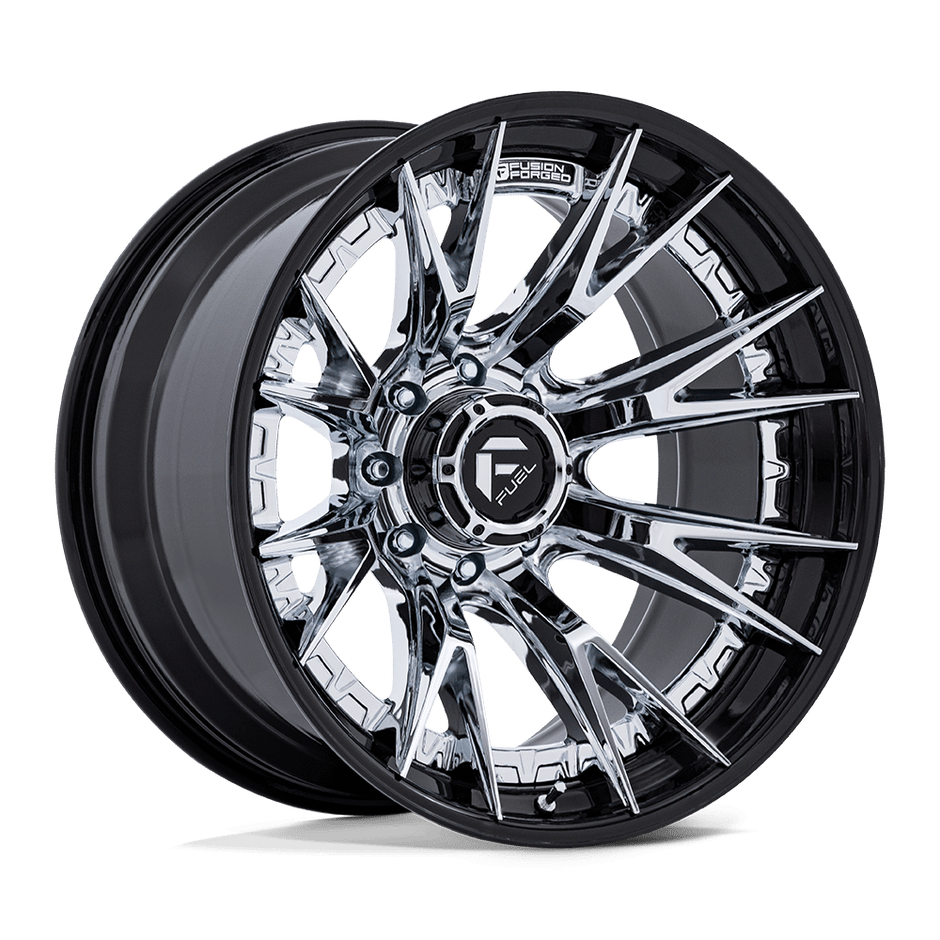 Fuel 1PC FC402 Catalyst 22x10 8x180 CHR G-BLK - FC402PB22108818N